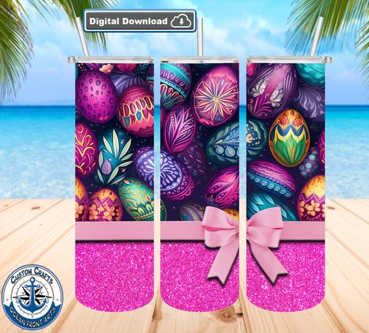 Set of 6 Easter tumbler designs 20 png file digital downloads